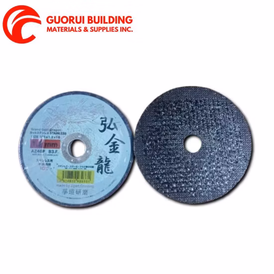 Disque de coupe de 4 pouces d'épaisseur 1,2 mm