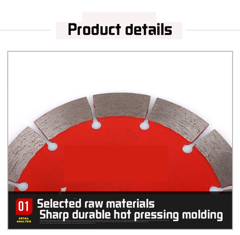 Slotted Cutting Piece Marble Concrete Stone Diamond Dry Cutting Saw Blade Wall Slot Angle Mill 4 Inch Marble Pieces