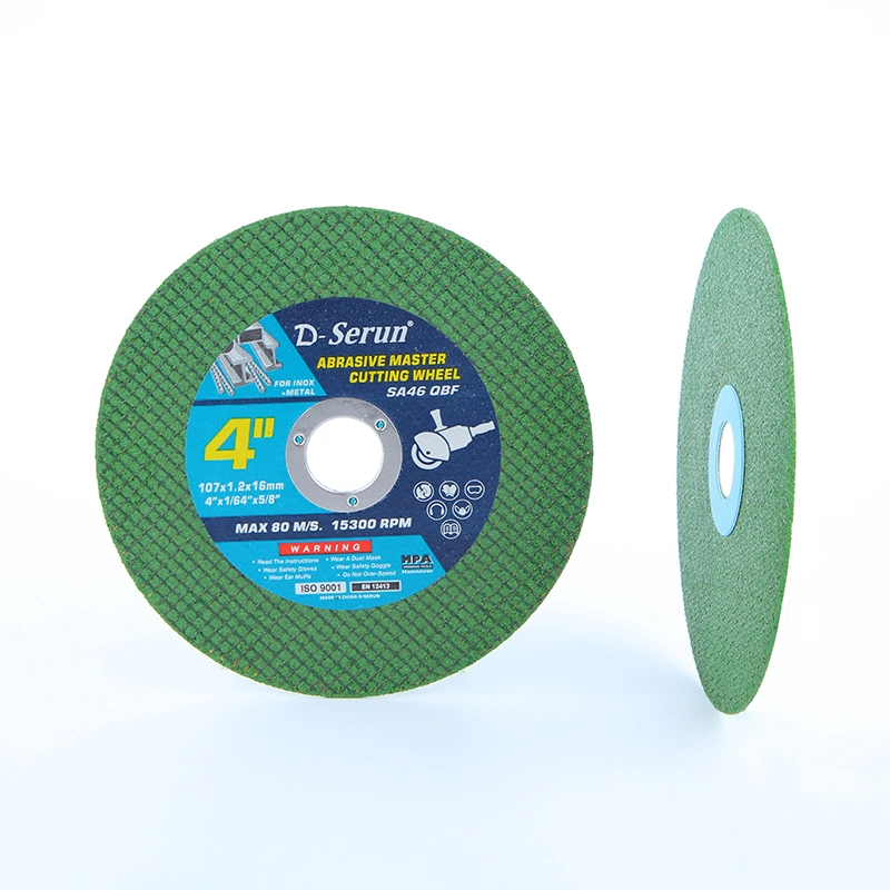 4" Super Thin Cutting and Grinding Wheel for Angle Iron