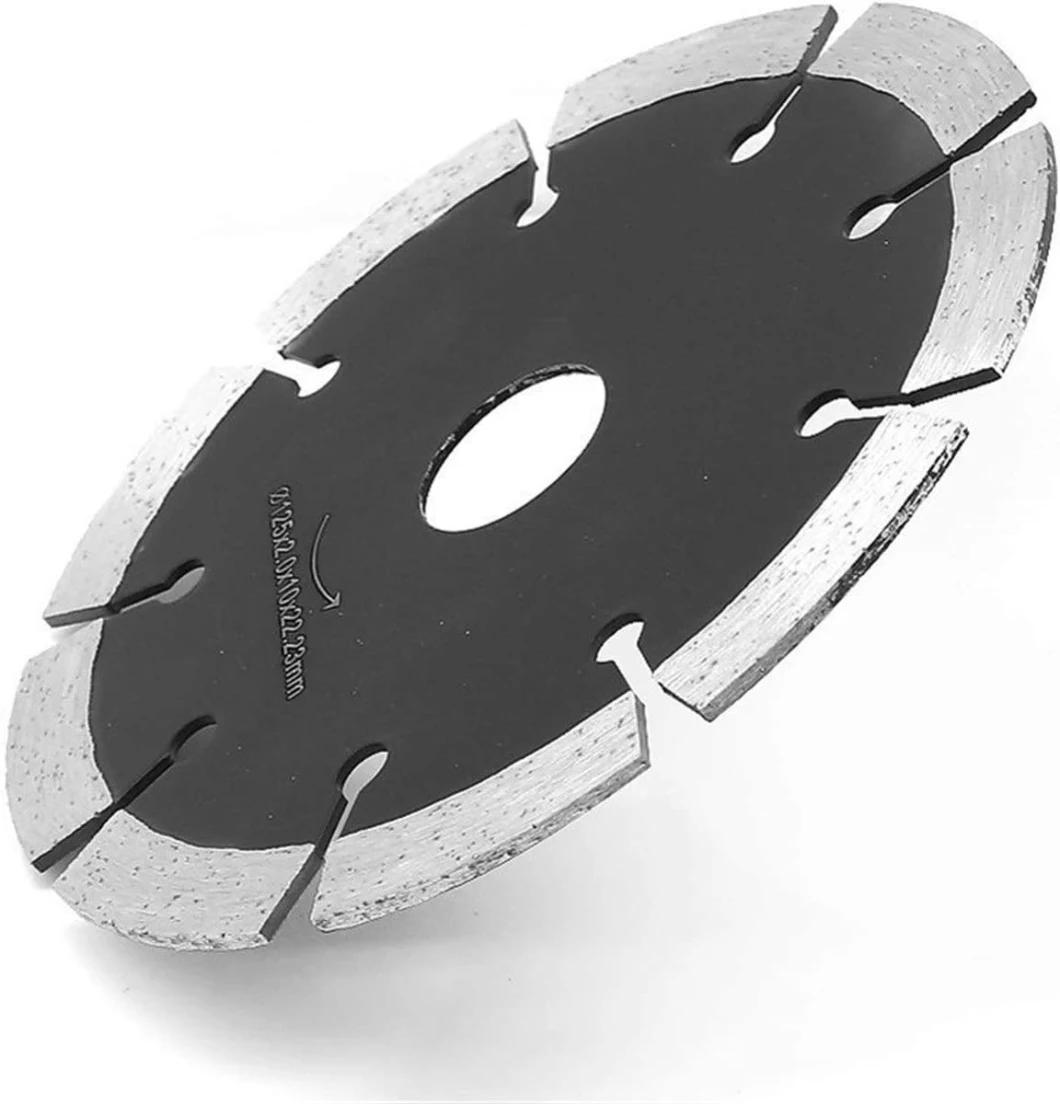 5 Inch Dry Cutting General Purpose Power Saw Wide Segmented Diamond Blades for Concrete Marble Granite Quartz Cutting