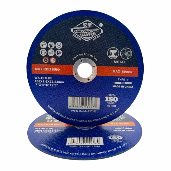 Meule en fer de 7 pouces Disque de meulage Disco Pegatec