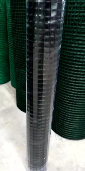 Treillis métallique soudé enduit de PVC de 1/2 pouce