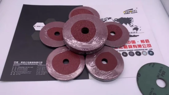 Disque en fibre d'oxyde d'aluminium de 7 pouces 180X22 pour le meulage du métal et de l'acier inoxydable