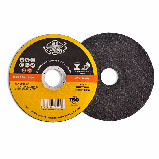 Pexmientas Disque de coupe en métal 4 pouces en acier inoxydable 1,2 mm Disque de coupe en résine pour carrelage Meule